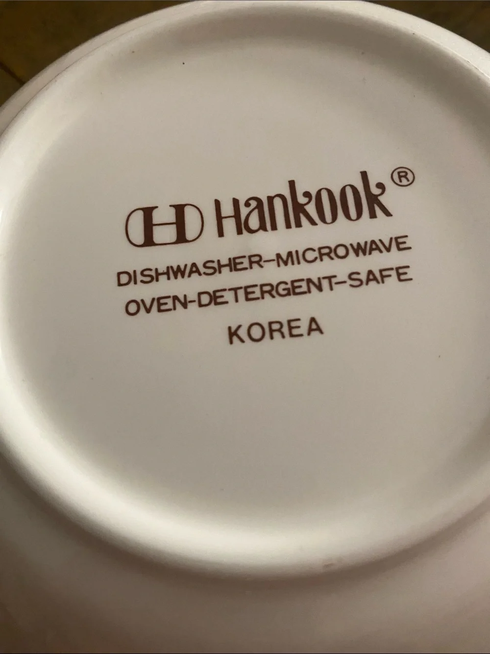 Blue Floral Ceramic Serving Bowl - White and Blue by Hankook.